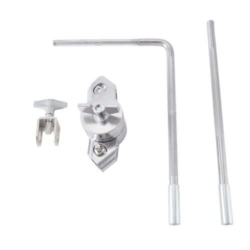 Drum Cymbal Arm Adjustable Practice Tool Handbell Cowbell Clamp Holder Expansion Style 2