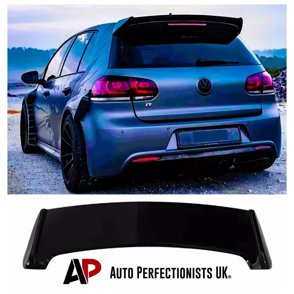 For Vw Golf Mk6 Gtd Gti R20 R Os Style Rear Roof Spoiler Boot Lip Wing 5061072660009