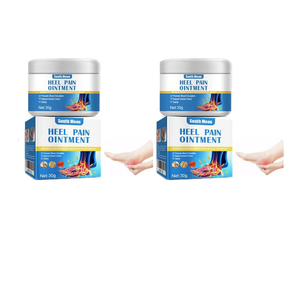Heel Pain Ointment Herbal |Nourishing Cream for Tired Feet, Joint & Muscle Care Balm Pk Of 2- 30g Each