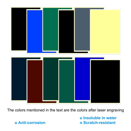Papier De Marquage Pour Graveur Laser, Papier Pour Machine à Graver Avec Stylo En Bambou, Carte De Gravure Laser Pour Feuille De Couleur 13x19cm