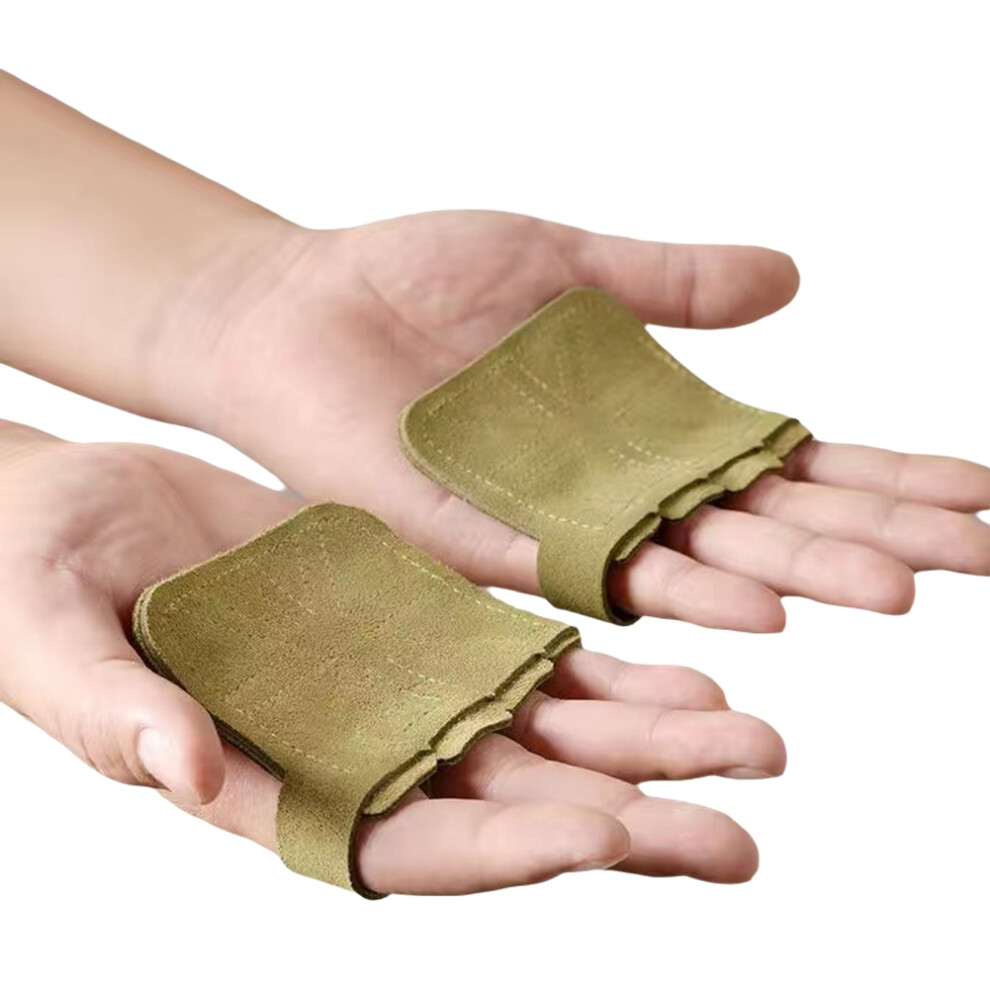 Weightlifting Training Gloves to Protect the Palms of Men & Women'S Fitness Pull-Up Yellow-image-OPC-PHWN9NG-NEW