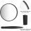 Specchio ingranditore 20X + specchi ingranditori 10X con 2 ventose, piccolo kit da viaggio e pinzette 6