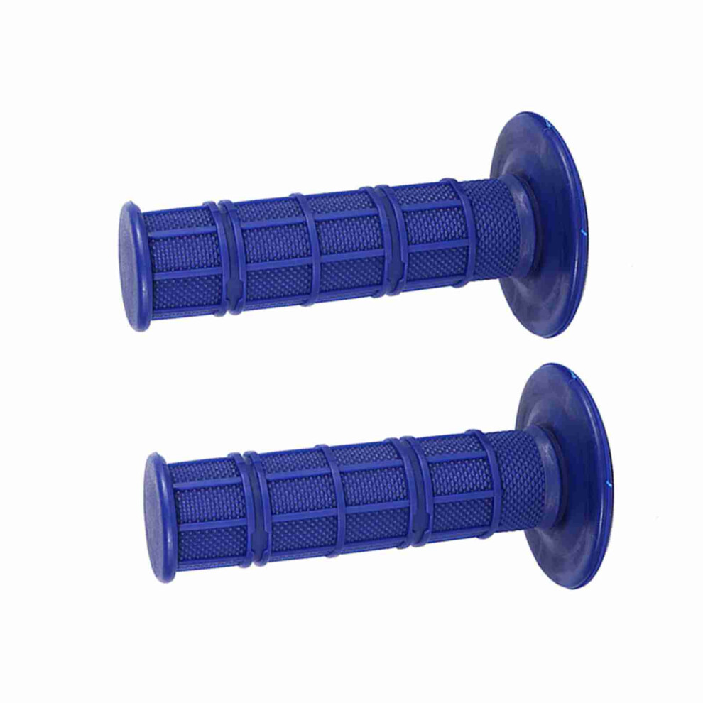 22Mm 7/8" Silicone Soft Handle Bar Hand Grips For Pit Dirt Bike Motorcycle Blue 7901324453127