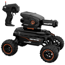 RC Drift Tank Giocattolo Multifunzione Veicolo Blindato Telecomando Bomba d'Acqua Auto Multigiocatore Competitivo Regalo-Arancione