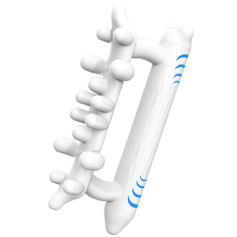 Semoic White Back And Neck Massager Fascia Roller Myofascial Release Physiotherapy Equipment Shoulder Chiropractic Tools