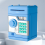 Cofrinho eletrônico com senha para caixa eletrônico, cofre inteligente com impressão digital, banco automático, presente para crianças, azul 7