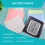 60 peças de armazenamento de papel 6x6 polegadas, capas plásticas transparentes com 120 abas adesivas de índice para scrapbooking e cartolina 6