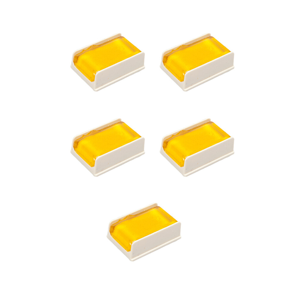 Semoic 5Pcs Bow Rosin Greek Pitch Friction-Increasing For Violin Viola Cello String Instrument White