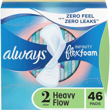 Always Infinity Feminine Pads for Women