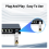 2,5 Gbit/s SFP-modul, 2500 Mbps optisk port til RJ45 Ethernet, 1 Gbps transceiver, 100 m transmission 7