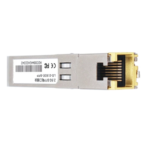 2,5 Gbit/s SFP-modul, 2500 Mbps optisk port til RJ45 Ethernet, 1 Gbps transceiver, 100 m transmission