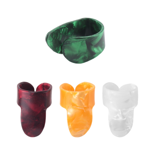 vingerplectrums + 1 duimplectrum plectrums gitaar plastic