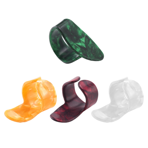 vingerplectrums + 1 duimplectrum plectrums gitaar plastic 2