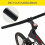 Fixed Gear Fiets met Rechte Fixie Fietsstuur, Kleur: Zwart 6