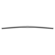 Guidão de bicicleta de liga metálica com engrenagem fixa, ciclismo, reto, fixo, cor: prata
