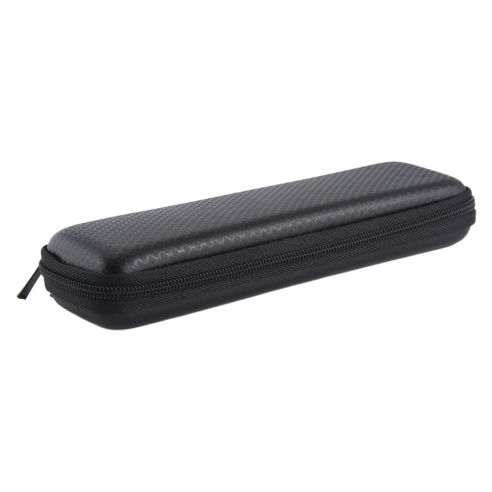 Semoic Black Retro Dot Pencil Pen Case Cosmetic Pouch Pocket Brush Holder Makeup Bag
