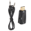 Μετατροπέας βίντεο HDMI 1080P αρσενικό σε VGA θηλυκό Καλώδιο εξόδου ήχου 3.5mm Μαύρο 2