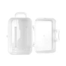 Mini maleta de viaje blanca con ruedas, caja de dulces, maleta con ruedas para boda, maleta con ruedas, juguete, pequeño almacenamiento