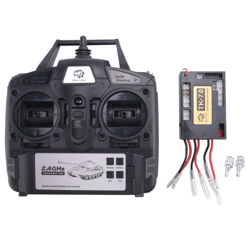 1/16 RC Car Remote Control 7.0 Mainboard + 2.4G Transmitter System Set for Tank Model 2