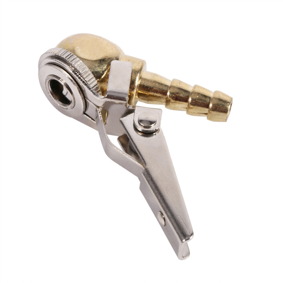 Hose Barb Clip On Ball Foot Air Chuck Tire Tyre Inflator Gauge Fitting Tool 9451324454764