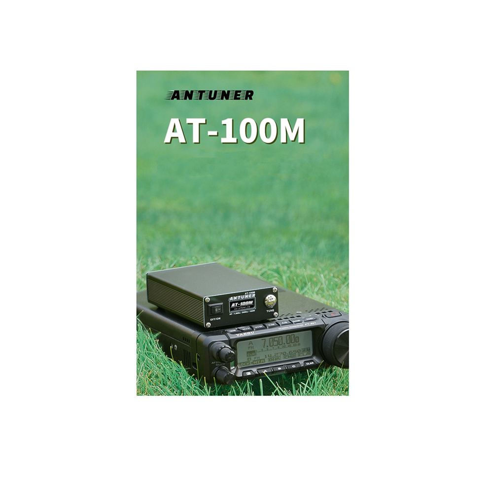 Universal 1.8Mhz-30Mhz Atu-100 Atu-100M 100W Qrp Antenna Auto Tuner+Swr Meter 2 In 1 For Hf Radio Usdx G1m Ft-818 817 4851034647138