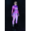 (M)Roze Alien-kostuum voor vrouwen 4