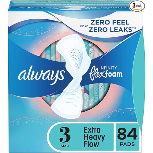 Always Always Infinity Feminine Pads for Women
