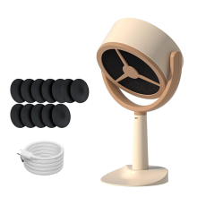 Purificador de fumaça portátil, filtro para fumar em ambientes internos, exaustor de cozinha com mini ventilador interno