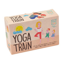 YOGi FUN - Yoga Spiel, Achtsamkeitskarten für Kinder und Erwachsene, Familienspiel