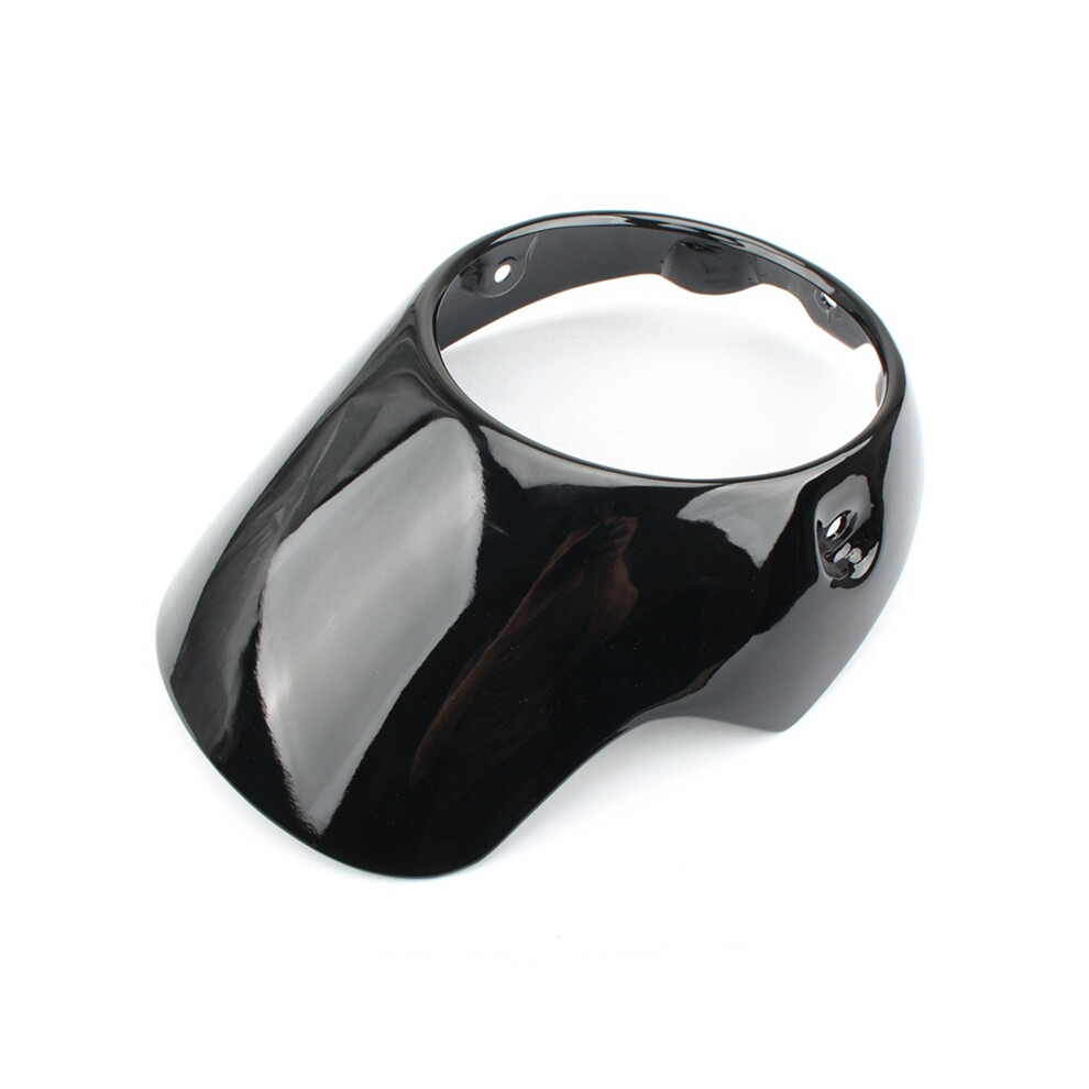 Motorcycle Headlight Fairing Mask Cowl For Bonneville T100 T120 Se Thruxton 900 Scrambler 2001-2019 Gloss Black 4851034649163