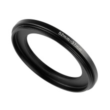 WIIYE 52mm auf 37mm Step-Down-Ring Filteradapter, für alle Marken UV ND CPL