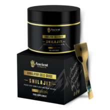 Ancient Extracts Purified Himalayan Shilajit Resin 50g - Lab Certified