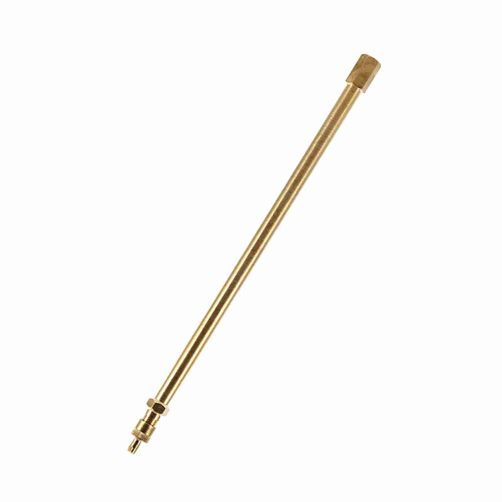 Brass Auto Tire Valve Stem Extension Pole Caps Extender Straight Bore 200 Mm 4971324455523