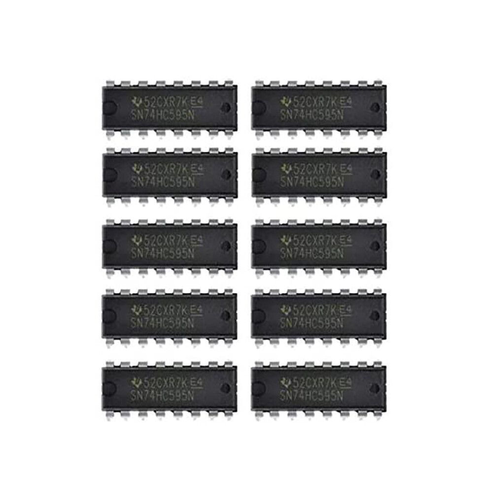 10Pcs Ic 74Hc595 74Hc595n Sn74hc595n Dip-16 Logic-Shift Register 4853862844505