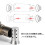 51MM Universal Motorcycle Exhaust Can Muffler Insert Baffle DB Killer Silencer 6