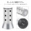 51MM Universal Motorcycle Exhaust Can Muffler Insert Baffle DB Killer Silencer 12