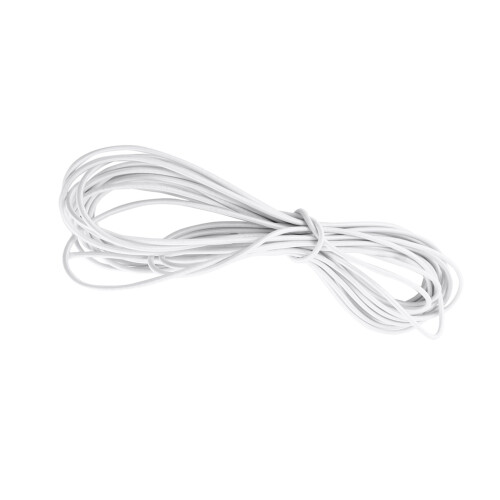 10 m 4 mm elastische Bungee Seil Schockkordel weiß