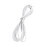 10 m 4 mm elastische Bungee Seil Schockkordel weiß 6