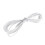 10 m 4 mm elastische Bungee Seil Schockkordel weiß 15