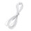10 m 4 mm elastische Bungee Seil Schockkordel weiß 16