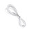 10 m 4 mm elastische Bungee Seil Schockkordel weiß 14