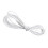 10 m 4 mm elastische Bungee Seil Schockkordel weiß 7