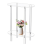 Sofa Table Side Transparent Tea Tables Table Acrylic Storage Cabinet 1