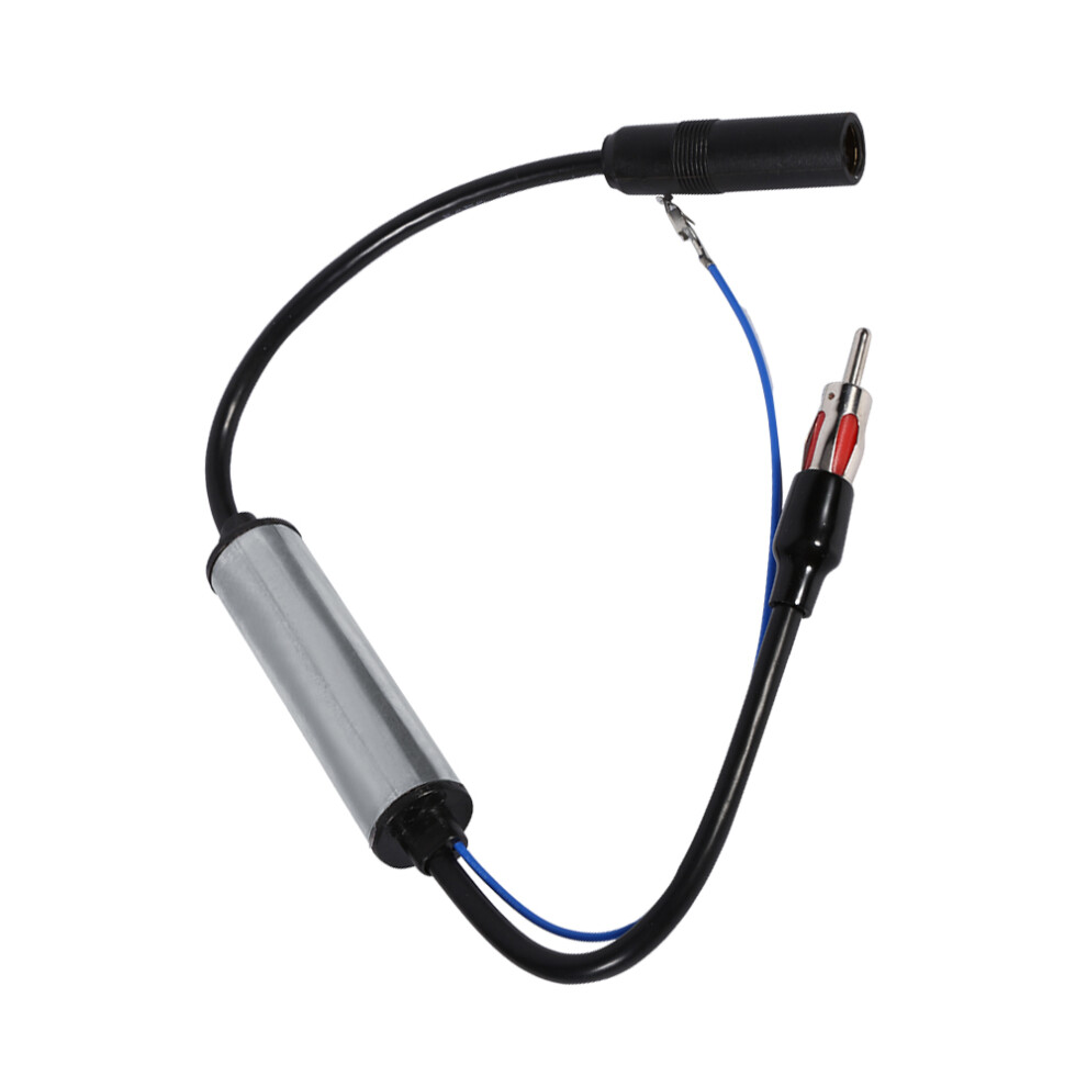 Car Antenna Plug Radio Fm Inline Signal Amplifier Booster Extension Cable 8231324455739