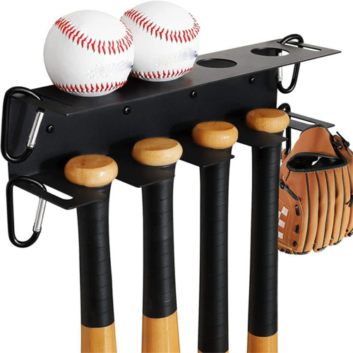 Baseball Bat Wall Mount, Baseball Holder and Bat Rack Mount on Wall 1
