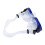 BlueTemperedMask16.1x9.5cmSchnorchel37.5x3.3cm2pcs 8