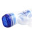 BlueTemperedMask16.1x9.5cmSchnorchel37.5x3.3cm2pcs 9
