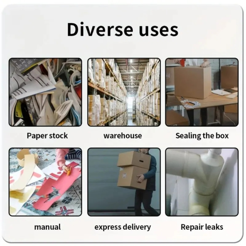 Transparent White Tape Sellotape Express Packaging Sealing Tape 1