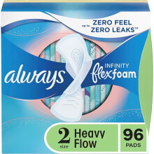 Always Infinity Feminine Pads for Women