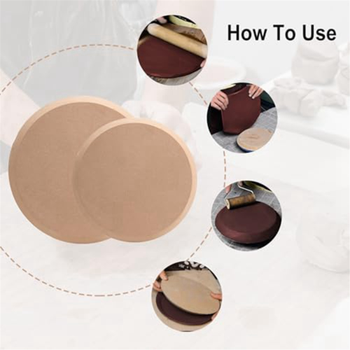 Ceramic Plate Forming Mold Pottery Tools for Clay Round Clay Mold 1